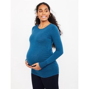Motherhood Maternity crew neck sweater